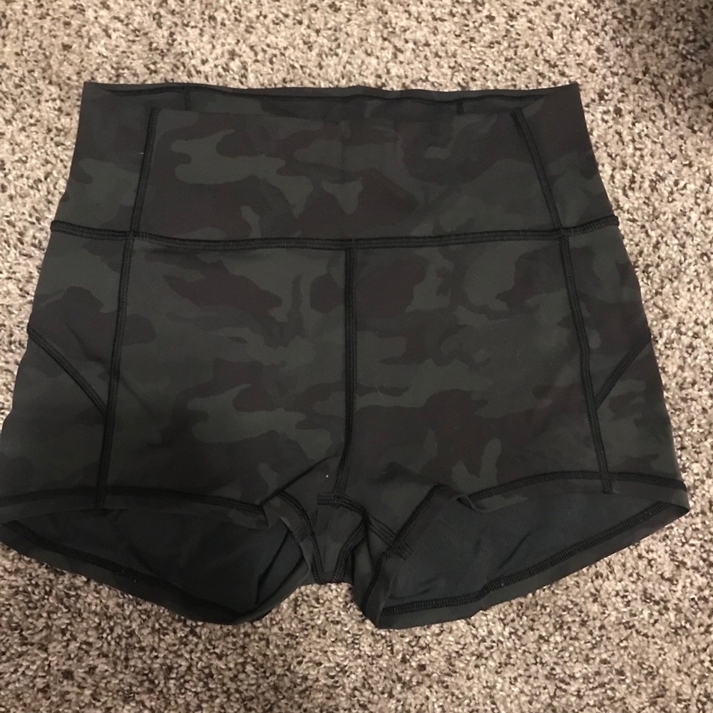 Lululemon camo shorts